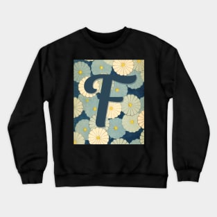 Letter F Crewneck Sweatshirt